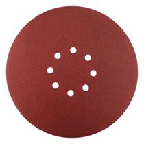 Disco de Lixa 225mm com tiras autocolantes 60 8 furos teto - pct c/ 5 unid. Disco de Lixa 225mm com tiras autocolantes 60 8 furos teto - pct c/ 5 unid.