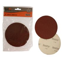 Disco de lixa base auto-aderente 125mm - 10pcs - grao 60 - bestfer Disco de lixa base auto-aderente 125mm - 10pcs - grao 60 - bestfer