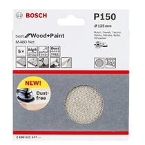 Disco de Lixa Bosch 125mm Grao 150 5 Unid 2608621147000