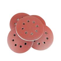 Disco De Lixa C/ Pluma 125mm 8 Furos 5'' Pol. 50 Unidades