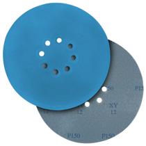 Disco de Lixa C/tiras autocolantes 9" GR 150 C/ Furo - DEERFOS