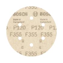 Disco de Lixa Com tiras autocolantes 150mm - GR. 120 Com 5 Peças (2608605126) - Bosch Disco de Lixa Com tiras autocolantes 150mm - GR. 120 Com 5 Peças (2608605126) - Bosch