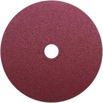 Disco de Lixa de Fibra Worker Grão 120 7'' x 7/8''