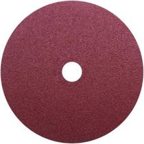 Disco de Lixa de Fibra Worker Grão 120 7'' x 7/8''