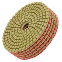 Disco de Lixa Diamantada Flexível 100mm 800 Graus 5Pç MTX