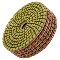 Disco de lixa diamantada flexivel, desbaste refrigerado, grao 50, 100mm, 5pcs // mtx