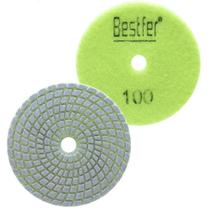 Disco de lixa diamantado costado em pluma 4" grão 100 - BFH2786