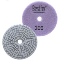 Disco de lixa diamantado costado em pluma 4" grão 200 - BFH3297 Disco de lixa diamantado costado em pluma 4" grão 200 - BFH3297