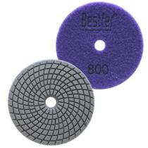 Disco de lixa diamantado costado em pluma 4" grão 800 - BFH3299 Disco de lixa diamantado costado em pluma 4" grão 800 - BFH3299