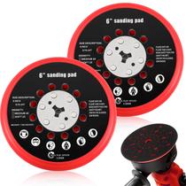 Disco de Lixa Dimsile 15 cm com tiras autocolantes e Múltiplos Furos 2 Unidades Disco de Lixa Dimsile 15 cm com tiras autocolantes e Múltiplos Furos 2 Unidades