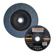 Disco De Lixa Flap 7'' Grão 120 P/ Lixadeira Kit 2 Pçs Disco De Lixa Flap 7'' Grão 120 P/ Lixadeira Kit 2 Pçs