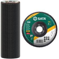 Disco de Lixa FLAP 7 POL Grão 60 com 50 Unidades SATA Disco de Lixa FLAP 7 POL Grão 60 com 50 Unidades SATA