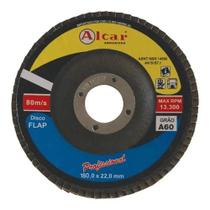 Disco de Lixa Flap 7 Polegadas Grão 60 Alcar