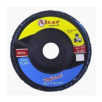 Disco De Lixa Flap 7 Polegadas Grão 80 Para Lixadeira Grande Disco De Lixa Flap 7 Polegadas Grão 80 Para Lixadeira Grande