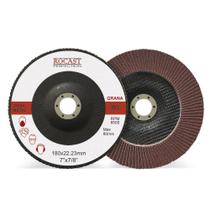 Disco De Lixa Flap Disc 180 X 22 Mm Grão 60