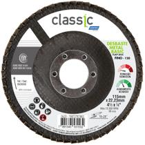 Disco de lixa flap disc 4.1/2" x 7/8" - Classic Basic (120)