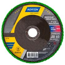 Disco De Lixa Flap Disc 4.1/2Pol Fibra Standard Norton