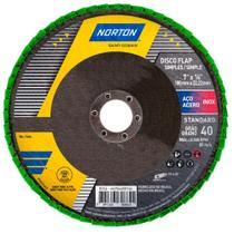 Disco De Lixa Flap Disc 4.1/2Pol Fibra Standard Norton