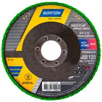 Disco de lixa flap disc côncavo 4.1/2" fibra - Standard - Norton Disco de lixa flap disc côncavo 4.1/2" fibra - Standard - Norton