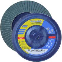 Disco de lixa flap disc reto 7" - R822 - Norton