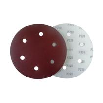 Disco de Lixa G220 C/ 6 Furos Nauber