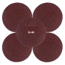 Disco De Lixa Gruda Fácil 125mm 05 Pçs 5 Pol Varios Grãos