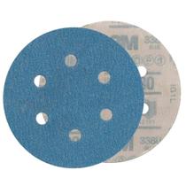 Disco De Lixa Hookit 338u 152mm Grão 320 6 Furos 3m Disco De Lixa Hookit 338u 152mm Grão 320 6 Furos 3m