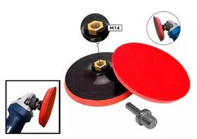 Disco De Lixa Prato Suporte Lixadeira Politriz Esmeriladeira 7 polegadas ou seja 180mm