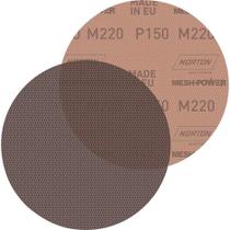 Disco de Lixa Telado com Costado em Pluma, 152 mm, Grão 150, M220 Meshpower Norton OstenVonder Disco de Lixa Telado com Costado em Pluma, 152 mm, Grão 150, M220 Meshpower Norton OstenVonder