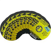 Disco de Lixadeira Flap Corte Ferro Metal Inox 1/2 40 Grão 10 un