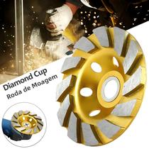 Disco De Moagem Segmentado De Diamante 100/125/150mm Para Corte De Concreto, Granito, Pedra E