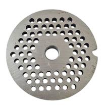 Disco de moedor de carne boca 10 com furo 4mm 10/04 aço carbono rede para moedor de carne
