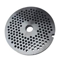 Disco de moedor de carne boca 22 com furo 3,5mm 22/3,5 aço carbono rede para moedor de carne Disco de moedor de carne boca 22 com furo 3,5mm 22/3,5 aço carbono rede para moedor de carne