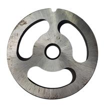 Disco de moedor de carne boca 22 rim aço carbono rede para moedor de carne