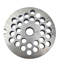 Disco de moedor de carne boca 9 furo 6mm 9/06 aço carbono rede para moedor de carne Disco de moedor de carne boca 9 furo 6mm 9/06 aço carbono rede para moedor de carne
