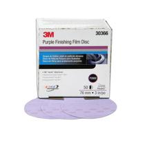 Disco de Película de Acabado 3M 30366-50PK Hookit 3 Morado (Paquete de 50)