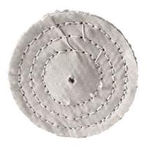 Disco de Polimento Costurado Algodão Branco 6" - Poli-max Disco de Polimento Costurado Algodão Branco 6" - Poli-max