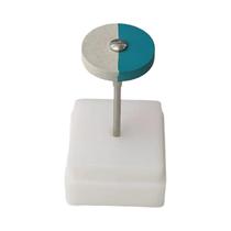Disco De Polimento De Borracha Diamantada Bicolor Para Cabeça De Retificação De Porcelana E Metal
