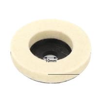 Disco De Polimento De Feltro De Lã De 50mm 75mm Para Metal, Mármore, Vidro E Cerâmica, Disco Para