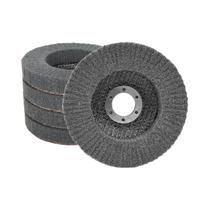 Disco De Polimento De Fibra De Nylon De 4,5 Polegadas (115mm) Para Esmerilhadeira, Grão 600, Remoção