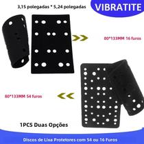 Disco De Proteção De Espuma 80x133mm Para Lixadeira RS400 LS130 Com 54 Furos E Interface De Gancho E