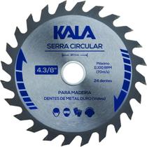Disco De Serra 24 Dentes 110mm X 20mm Kala - 139416 Disco De Serra 24 Dentes 110mm X 20mm Kala - 139416