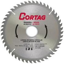 Disco de Serra Circular 10" (250mm) Cortag, 48 Dentes