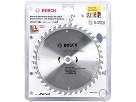 Disco de Serra Circular 10” 40 Dentes para Madeira - Bosch Eco For Wood