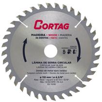 Disco de Serra Circular 185mm 36 Dentes Cortag - 61448