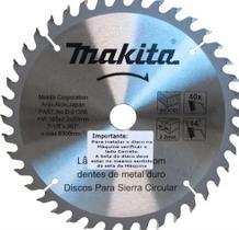 Disco De Serra Circular 185x20mm P/ Madeira Makita D-51356