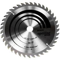 Disco de Serra Circular 7.1/4” (185mm) Bosch, 40 Dentes Disco de Serra Circular 7.1/4” (185mm) Bosch, 40 Dentes
