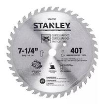 Disco de Serra Circular 7-1/4'' C/ 40 Dentes - Stanley