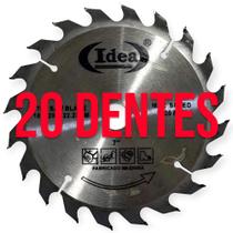 Disco de Serra Circular 7" - 180 mm. x 22,23 mm. Ponta de Widea Madeira 24 ou 20 Dentes