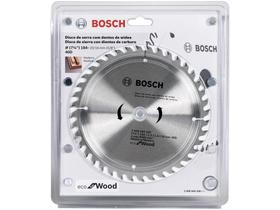 Disco de Serra Circular 7” 40 Dentes para Madeira - Bosch Eco For Wood